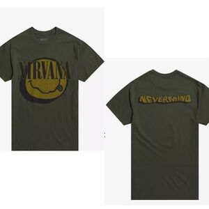 Nirvana Nevermind Smile T-Shirt XL